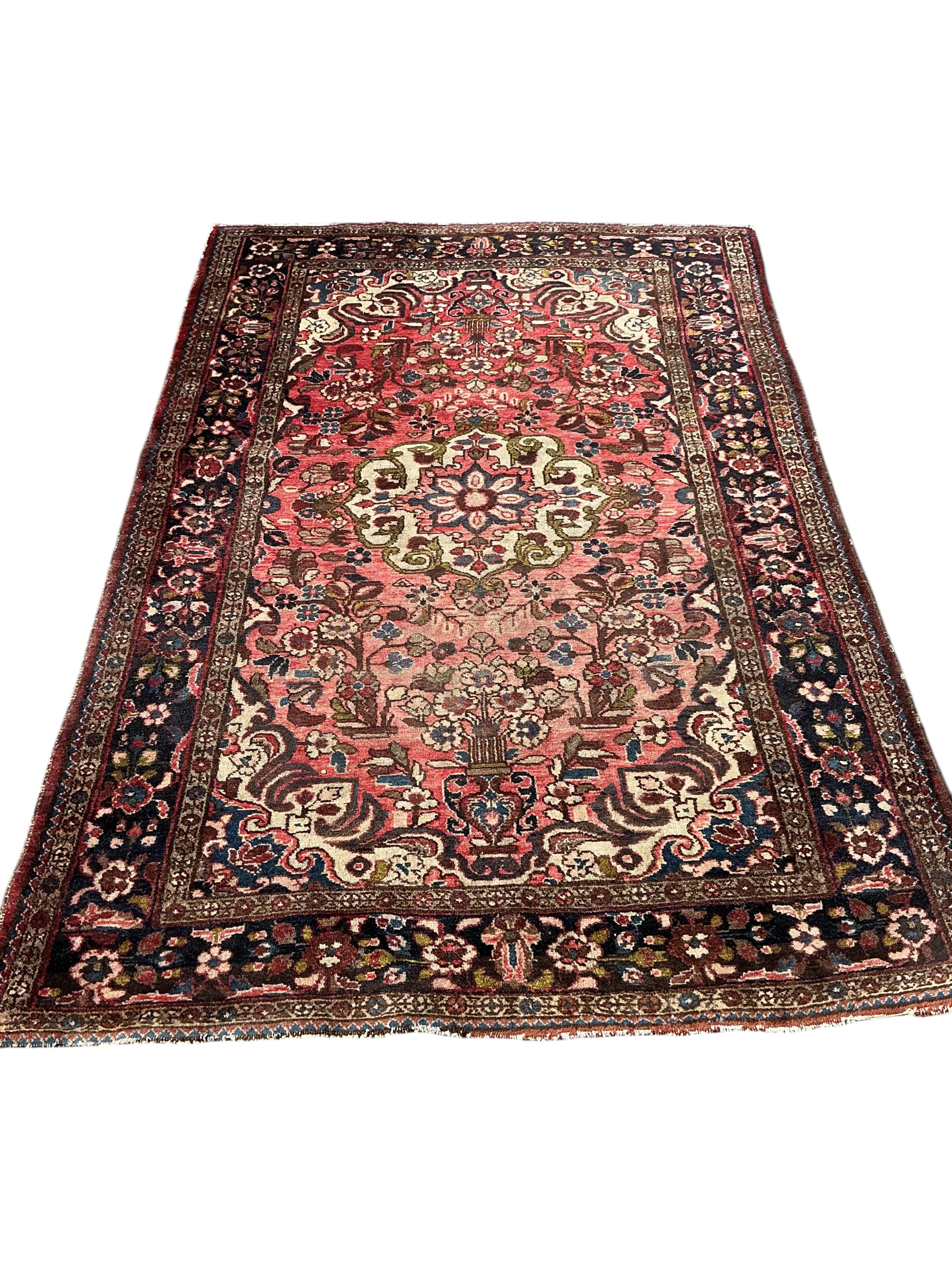 A Heriz carpet, 210 x 145cm